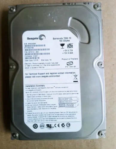 HD IDE 160gb Seagate ST3160215A - usado