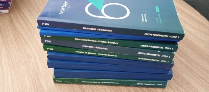 Livros didáticos sexto ano - editora vortex