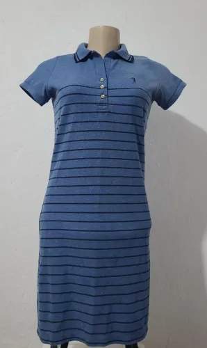 Vestido da Aleatory azul marinho tamanho M, bonito, bem confortável, design moderno. 