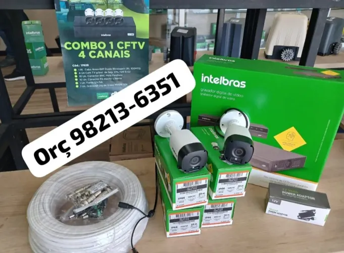 Câmeras Segurança Eletrônica Intelbras 