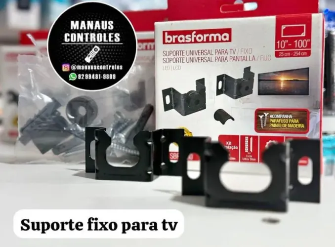 Suporte para Tv Fixo Brasforma
