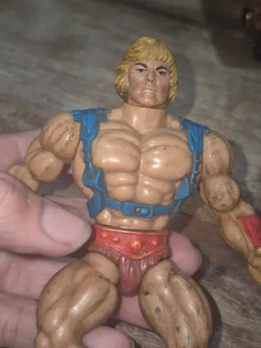 Boneco Heman anos 80 colecionismo
