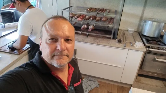 Churrasqueiro profissional