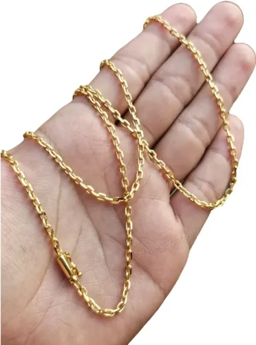 Corrente Cadeado 2mm 70cm 1 ano de garantia 