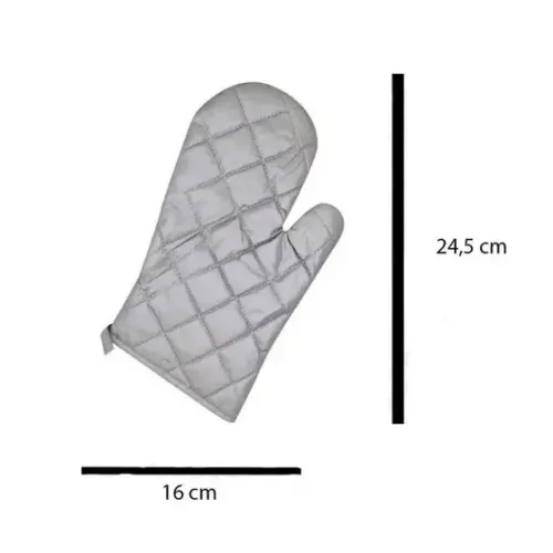 luva de isolamento térmica p/cozinha cano curto fogão calor monaliza mz-65055