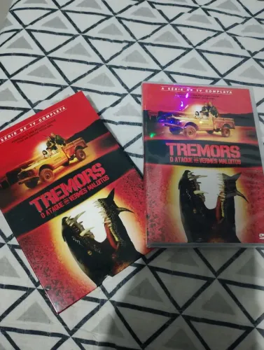 Tremors o ataque dos vermes malditos série dvd original faço Olx pay 