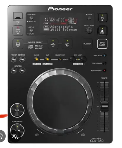 Pioneer CDJ-350 DJM-350 おまけFostex PM0.4n Pioneer CDJ-350 DJM