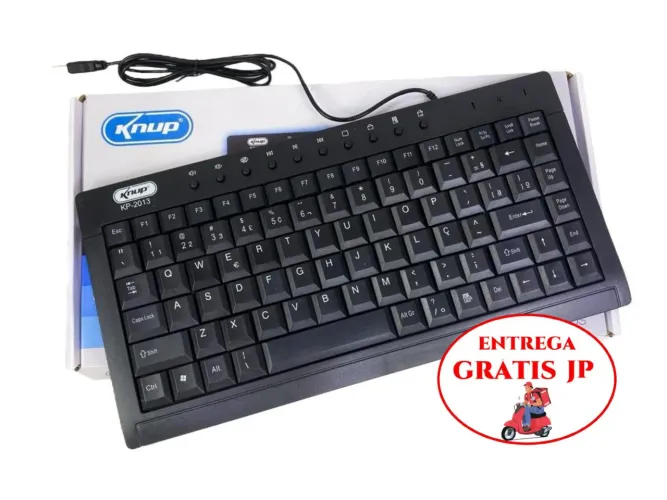 Teclado Compacto USB Knup KP-2013