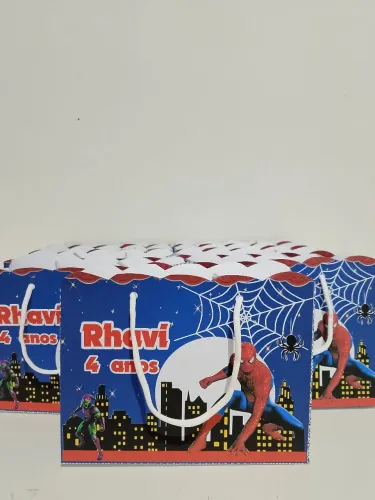 Lembrancinhas personalizadas homem aranha