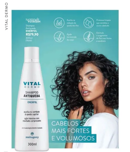 Shampoo Antiqueda Enerfol Vital Dermo