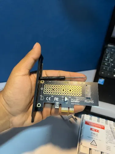 Placa Adaptadora JEYI M.2 NVMe para PCIe 4.0 x1