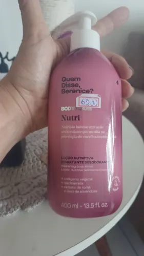 Loção Nutritiva Hidratante Desodorante Nutri - Quem Disse, Berenice?