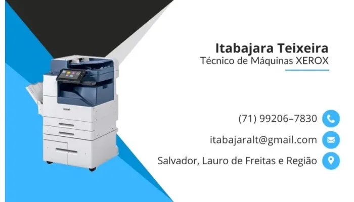 Assistência Técnica Máquinas Xerox