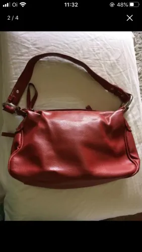 Bolsa de Ombro Vermelha