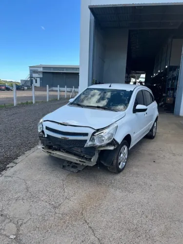 Sucata disponível em peças Chevrolet Agile 1.4 Ano 2010 