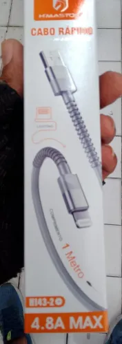 CABO CARREGADOR IPHONNE TODOS OS MODELOS