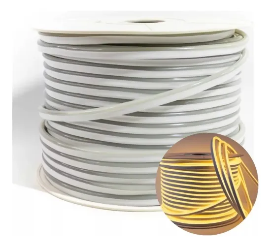 LED NEON - BRANCO QUENTE 100M