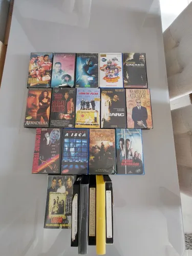 VHS - Coleção de Filmes em VHS - Clássicos e Raridades, últimas unidades.