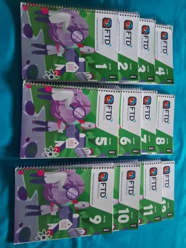 Kit livros FTD sistema de ensino- 1ª série do ensino médio