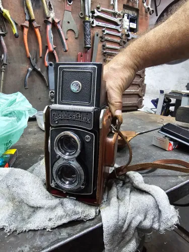 Yashicaflex - Câmera Analógica Clássica vintage