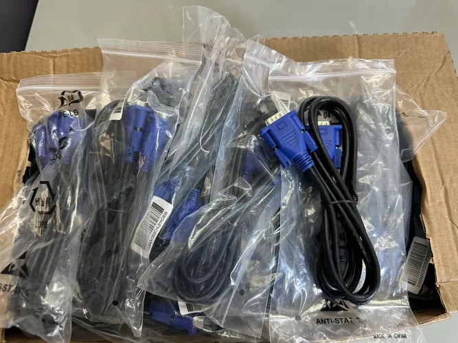 Cabos VGA Para Computador (Novos)