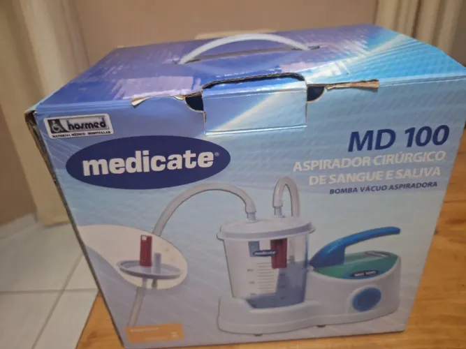 Aspirador/ sucador de saliva da Medicate MD 100 - Novo