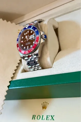 Rolex GMT-Master II Pepsi - Relógio Automático 
