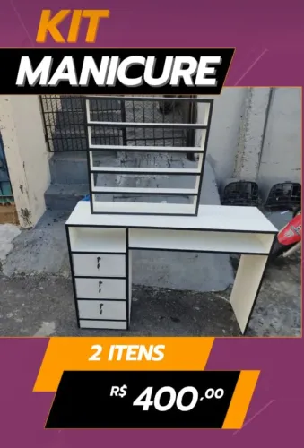 Mesa de Manicure Kit Completo