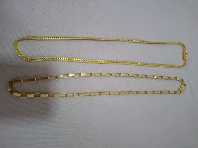Cordões banhados a ouro de qualidade Tijuca RJ