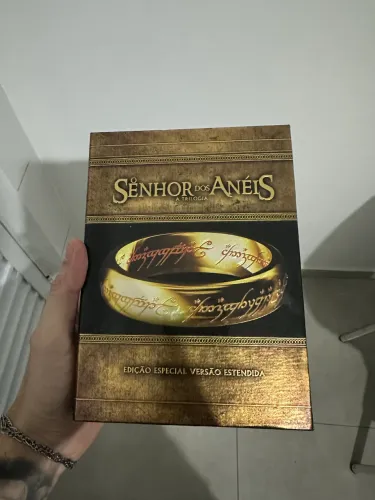Blu-ray trilogia O senhor dos anéis ed estendida