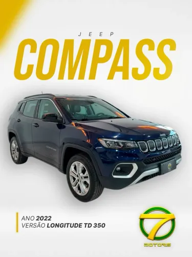 Jeep Compass Long. TD 350 2.0 4X4 Diesel AUT 2022