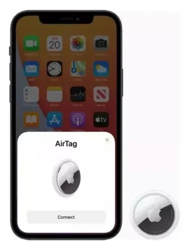 Mundicell_poa AirTag Gen 1 valor unitário 1 ano de garantia Apple