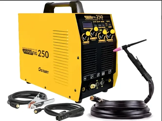 Maquina Inversora De Solda Ac/dc 250a Hiper Tig Mma 220v