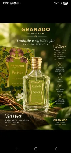 Perfume Vetiver Granado