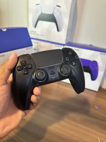 Controle PS5 DualSense Original Sony Preto - BARATO