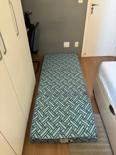 Colchão e Puff Ortobom