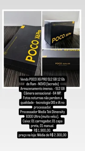 Celular novo lacrado