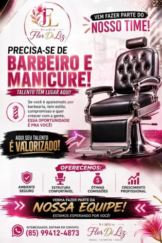Barbeiro/manicure