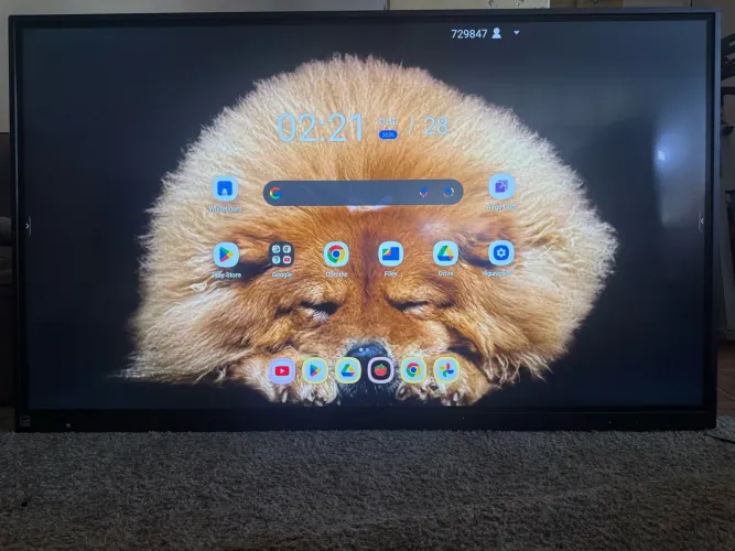 Monitor Interativo Touchscreen 86? 4K - Tela Gigante Profissional