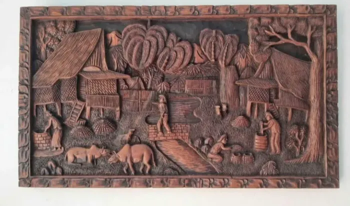 Quadro Talha de Madeira