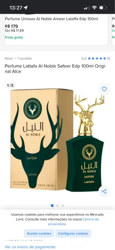 Perfume All Nobel safe-se
