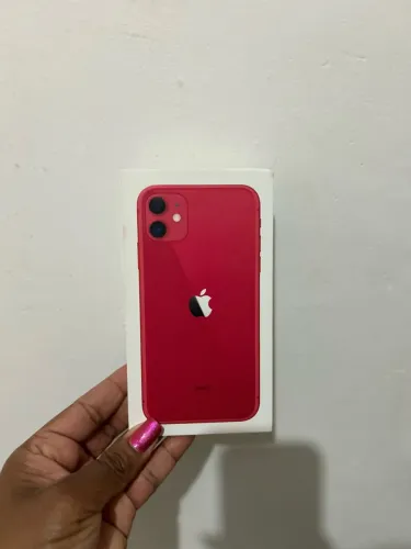 CAIXA VAZIA iPhone 11 vermelho