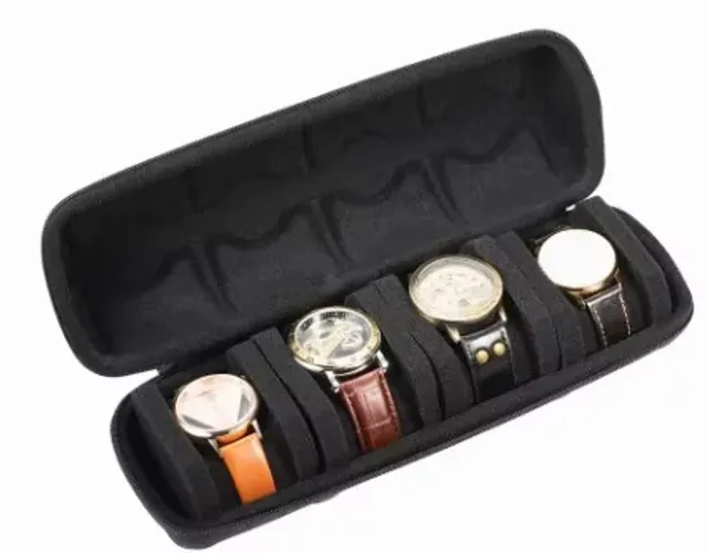 Estojo Porta Relógio - Case para 4 Slots