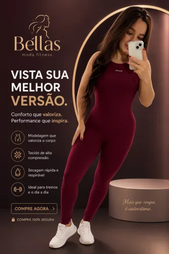 Macacão de academia