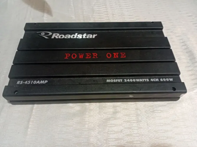 Roadstar Power One RS4510AMP 2400 WPreto