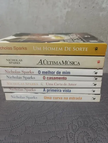 Coleção 7 Livros - Nicholas Sparks