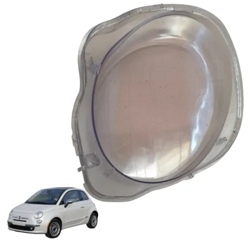 Lente Farol Direito Fiat 500 2011 Novo