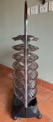 Expositor de esmaltes carrinho 