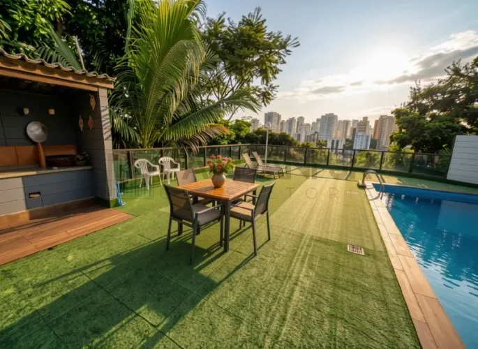 Casa com piscina aquecida com 4 quartos e 4 suítes no Pacaembu, São Paulo-SP: 520m², 4 sal