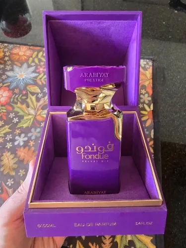 Perfume Arabiyat Prestige Fondue Velvet Dip Eau De Parfum 100mL Café Feminino Masculino
